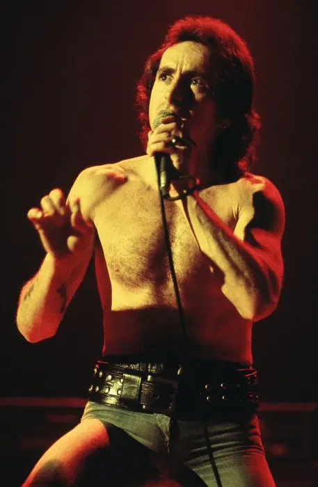 Framed Print : Bon Scott Of AC / DC Framed Print : Bon Scott Of AC / DC