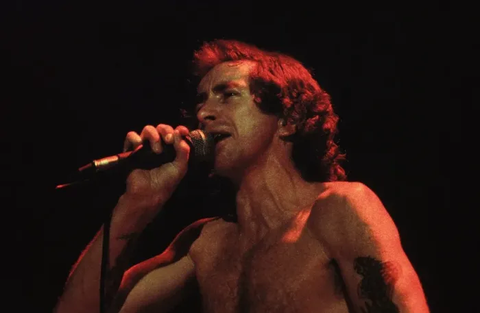 Framed Print : Bon Scott Of AC / DC Framed Print : Bon Scott Of AC / DC