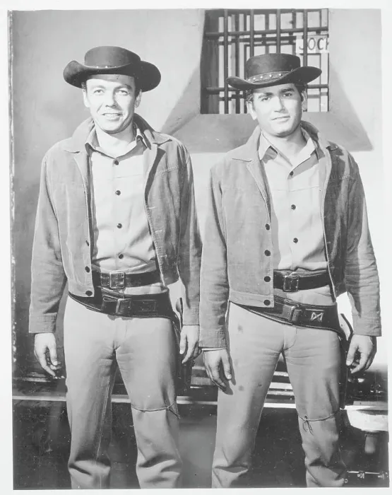 Framed Print : Bonanza. A photo from the set of TV's Bonanza showing star Michael Landon