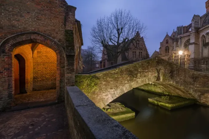 Framed Print : Bonifacius Bridge Framed Print : Bonifacius Bridge
