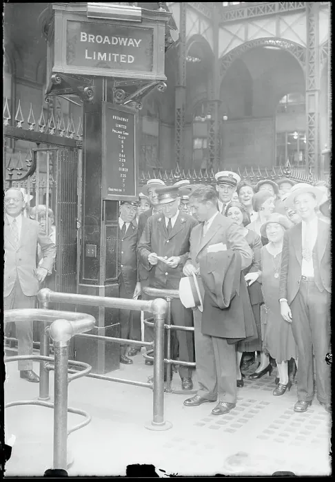 Framed Print : Booby Jones Leaving Pennsylvania Station Framed Print : Booby Jones Leaving Pennsylvania Station