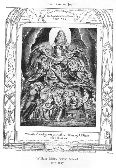 Framed Print : The Book Of Job Framed Print : The Book Of Job