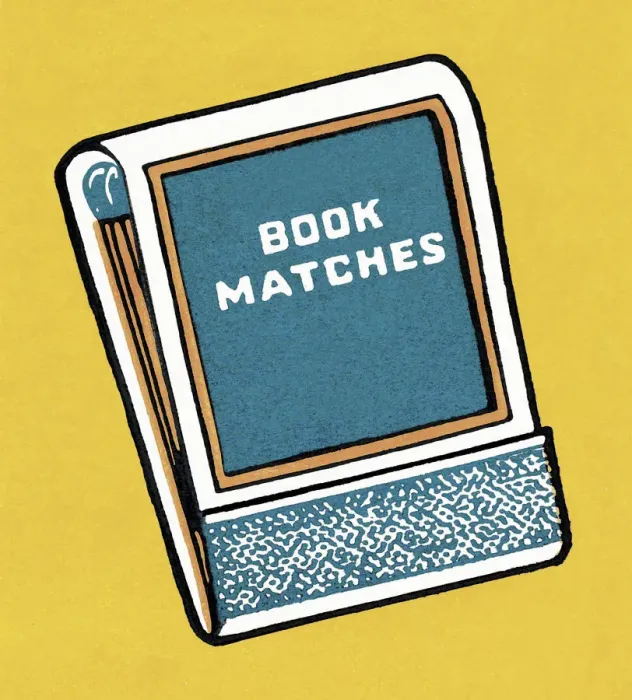 Framed Print : Book of Matches Framed Print : Book of Matches
