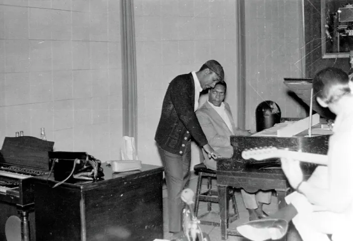 Framed Print : Booker T & The MG's In The Studio Framed Print : Booker T & The MG's In The Studio