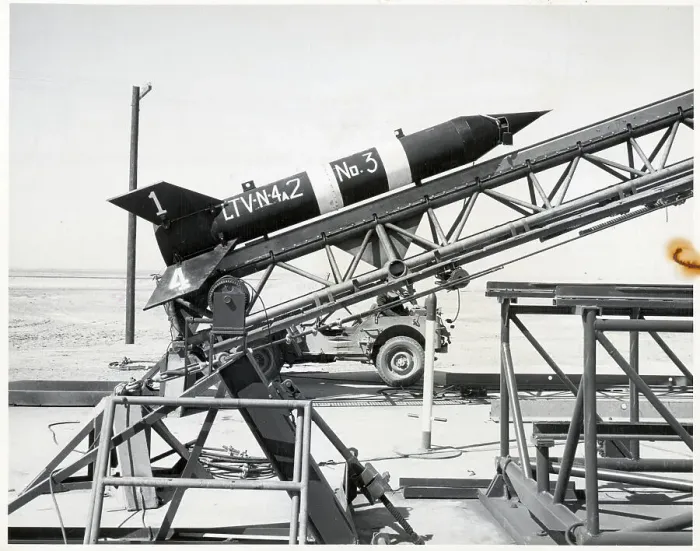 Framed Print : Booster Rocket on Launching Ramp Framed Print : Booster Rocket on Launching Ramp