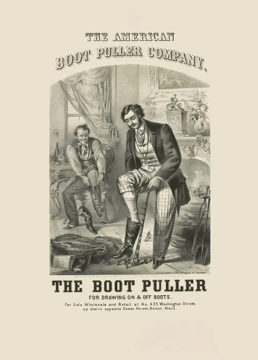 Framed Print : The Boot Puller Framed Print : The Boot Puller