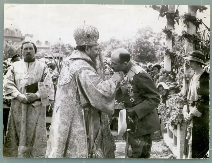 Framed Print : Boris III Kissing Crucifix Framed Print : Boris III Kissing Crucifix