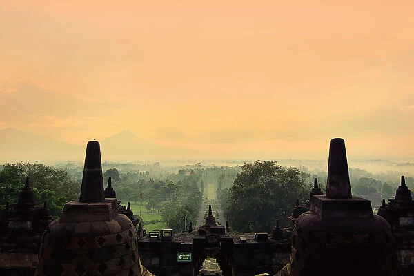 Top of Borobudur