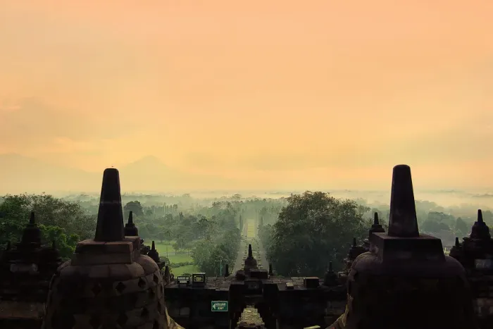 Framed Print : Top of Borobudur Framed Print : Top of Borobudur