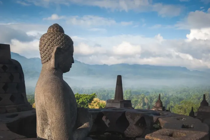 Framed Print : Borobudur Buddha Framed Print : Borobudur Buddha