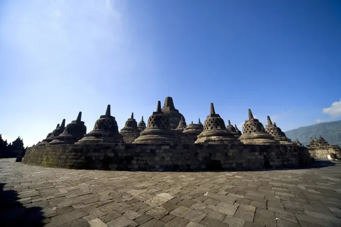 Framed Print : Borobudur, Indonesia Framed Print : Borobudur, Indonesia