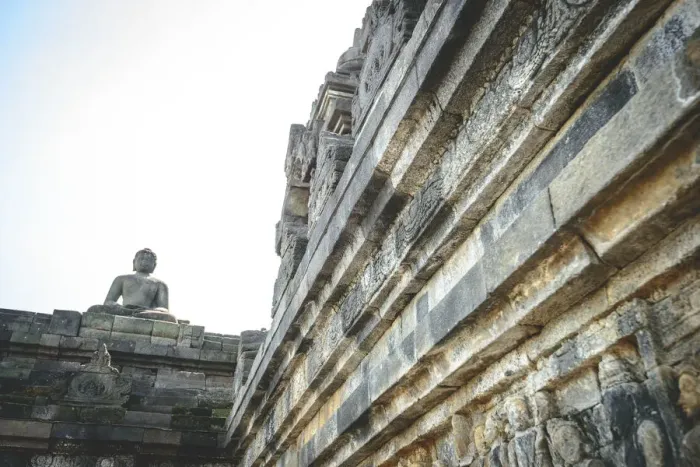 Framed Print : Borobudur, Java
