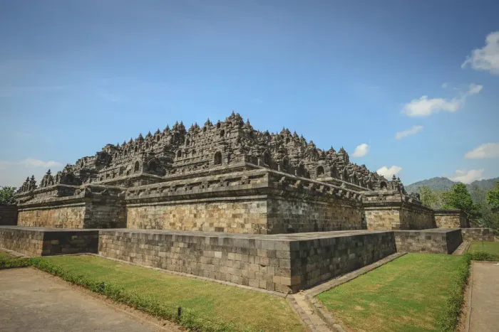Framed Print : Borobudur pyramid temple, Java Framed Print : Borobudur pyramid temple, Java