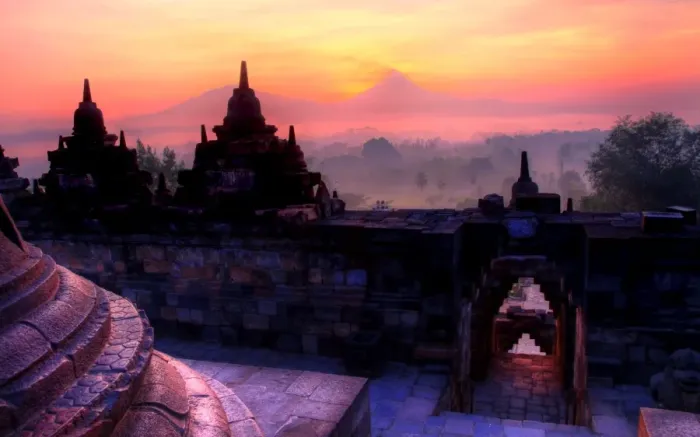 Framed Print : Borobudur Temple Framed Print : Borobudur Temple