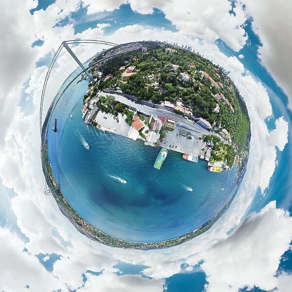 Bosphorus, Istanbul in 360A Perspective