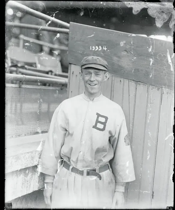 Framed Print : Boston Braves Second Baseman Johnny Evers in Dugout