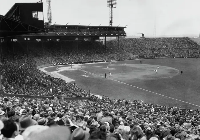 Framed Print : Boston Braves Vs Cleveland Indians-Baseball World Series 1948 Framed Print : Boston Braves Vs Cleveland Indians-Baseball World Series 1948