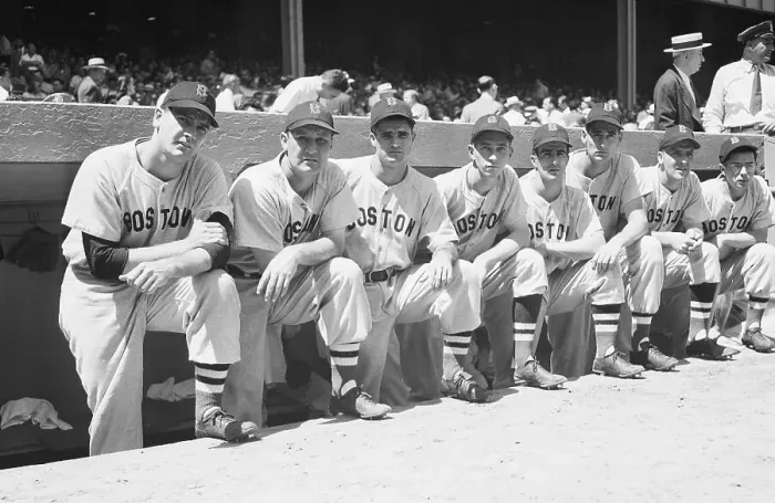 Framed Print : Boston Red Sox Players in All Star Game Framed Print : Boston Red Sox Players in All Star Game