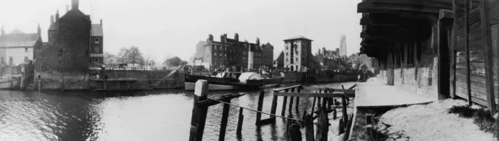 Framed Print : Boston Riverside Framed Print : Boston Riverside