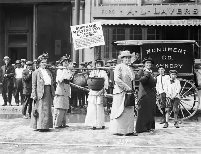 Framed Print : Boston Suffragists Framed Print : Boston Suffragists