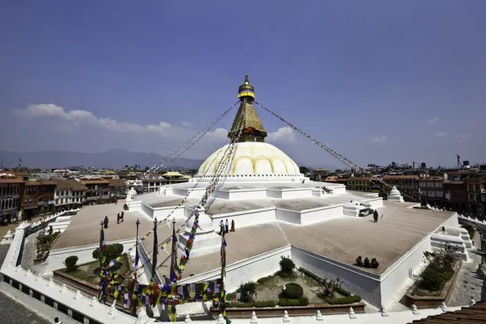 Framed Print : Boudhanath Buddhist Stupa in Kathmandu, Nepal Framed Print : Boudhanath Buddhist Stupa in Kathmandu, Nepal