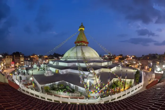Framed Print : Boudhanath Stupa in Kathmandu, Nepal Framed Print : Boudhanath Stupa in Kathmandu, Nepal