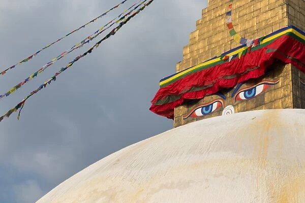 Boudhanath Stupa at Kathmandu, Nepal
