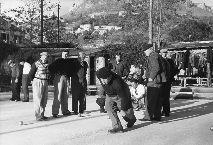 Framed Print : Boules In Provence Framed Print : Boules In Provence
