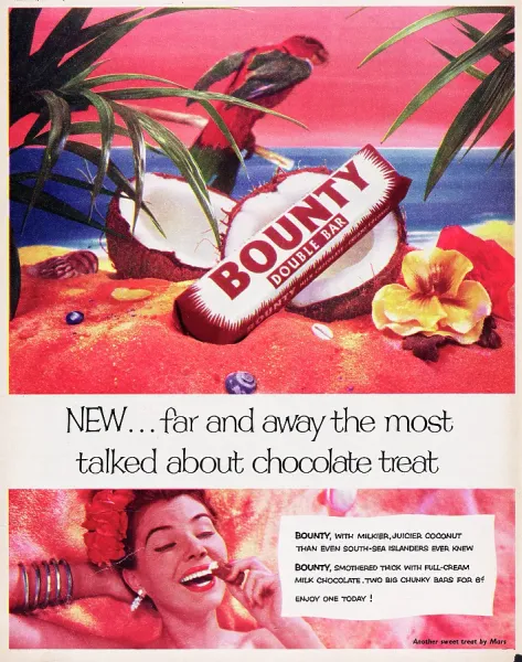 Fine Art Storehouse Print of 1954 Bounty Advertisement. Art Prints