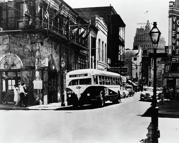 Framed Print : Bourbon Street, Bus Named Desire Framed Print : Bourbon Street, Bus Named Desire