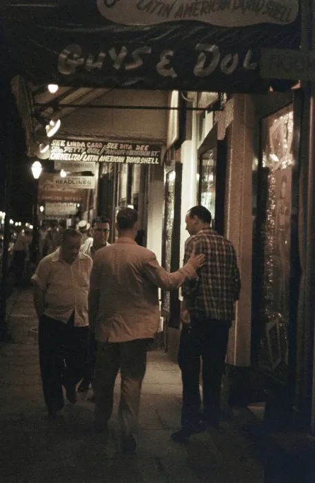 Framed Print : BOURBON STREET, NEW ORLEANS Framed Print : BOURBON STREET, NEW ORLEANS