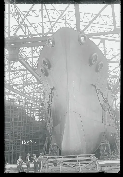 Framed Print : Bow of USS Nevada Framed Print : Bow of USS Nevada