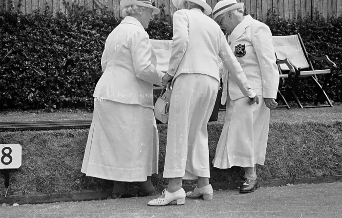 Framed Print : Bowling Ladies Framed Print : Bowling Ladies