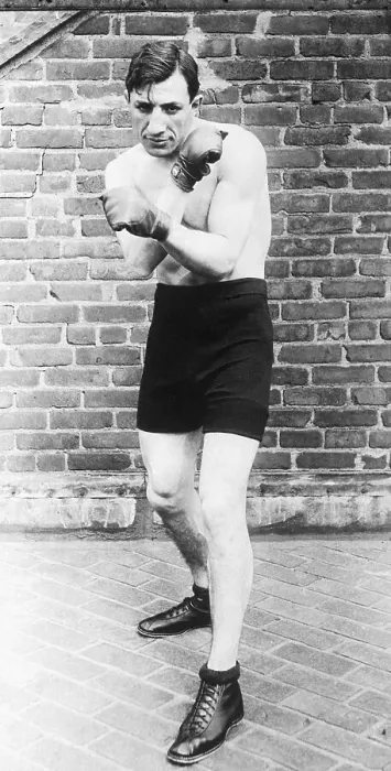 Framed Print : Boxer Abe Attell in Fighting Pose Framed Print : Boxer Abe Attell in Fighting Pose