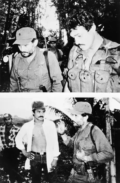 Framed Print : Boxer Alexis Arguello Meets with Nicaraguan Rebel Leader Framed Print : Boxer Alexis Arguello Meets with Nicaraguan Rebel Leader
