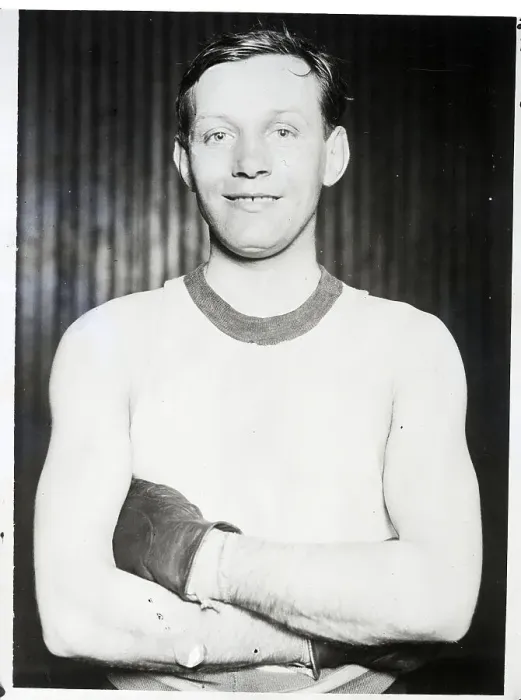 Framed Print : Boxer Jimmy Wilde Posed with Arms Folded Framed Print : Boxer Jimmy Wilde Posed with Arms Folded