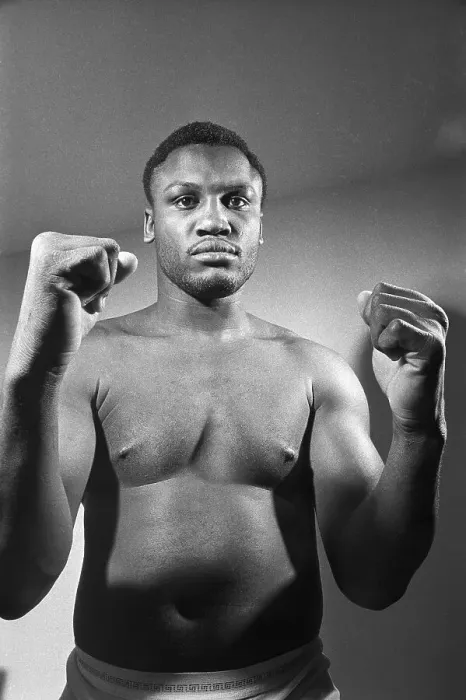 Framed Print : Boxer Joe Frazier with Fists Raised Framed Print : Boxer Joe Frazier with Fists Raised