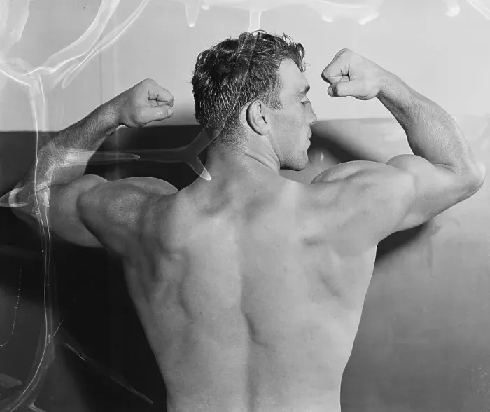 Framed Print : Boxer Primo Carnera Flexing Arms Framed Print : Boxer Primo Carnera Flexing Arms