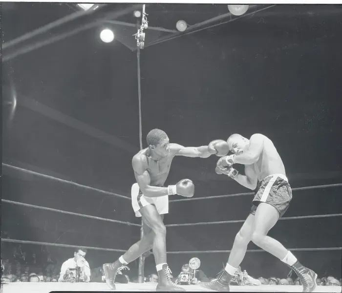 Framed Print : Boxer Receiving Head Punch Framed Print : Boxer Receiving Head Punch