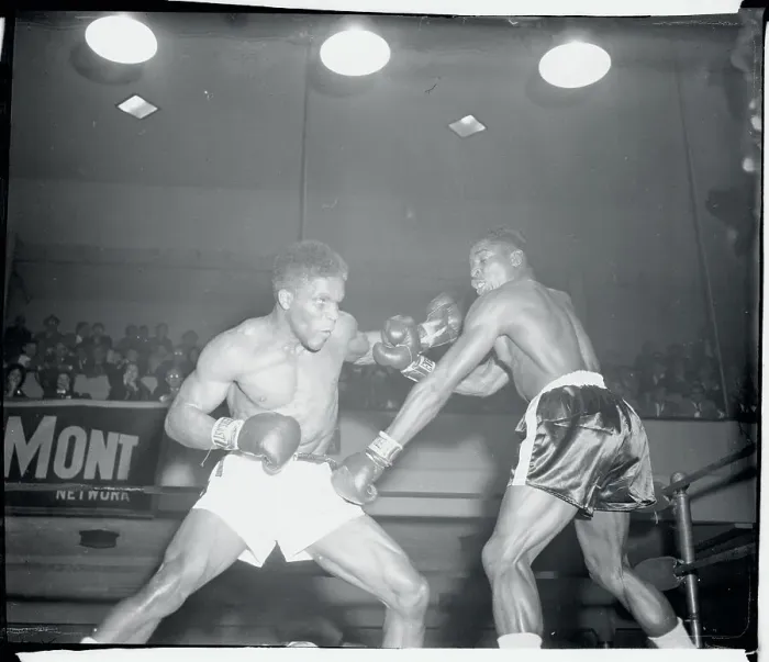 Framed Print : Boxers in Action Fight Framed Print : Boxers in Action Fight