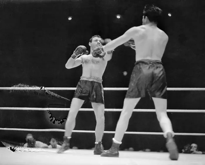 Framed Print : Boxers in the Ring Framed Print : Boxers in the Ring