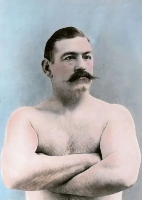 Framed Print : Boxing Champ John L. Sullivan