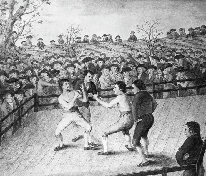 Framed Print : The Boxing Match Between Richard Humphreys and Daniel Mendoza at Odiham, in Hampshire on January 9th 1788 Print Framed Print : The Boxing Match Between Richard Humphreys and Daniel Mendoza at Odiham, in Hampshire on January 9th 1788 Print