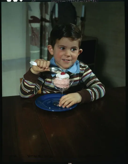 Framed Print : Boy Eating Ice Cream Framed Print : Boy Eating Ice Cream