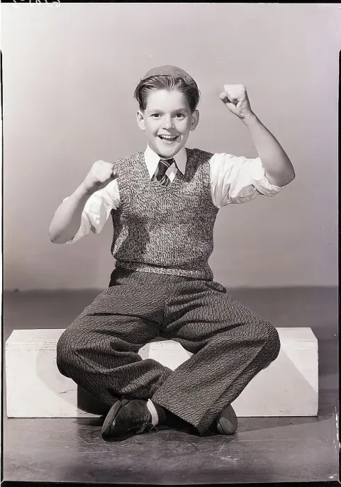 Framed Print : Boy Exhibiting Fists Framed Print : Boy Exhibiting Fists