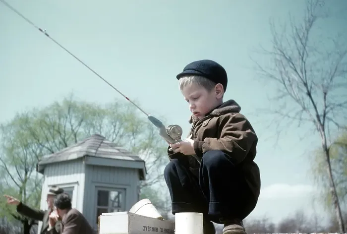 Framed Print : Boy Fishing Framed Print : Boy Fishing