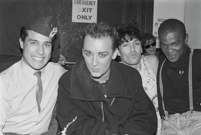 Framed Print : Boy George And Friends Framed Print : Boy George And Friends
