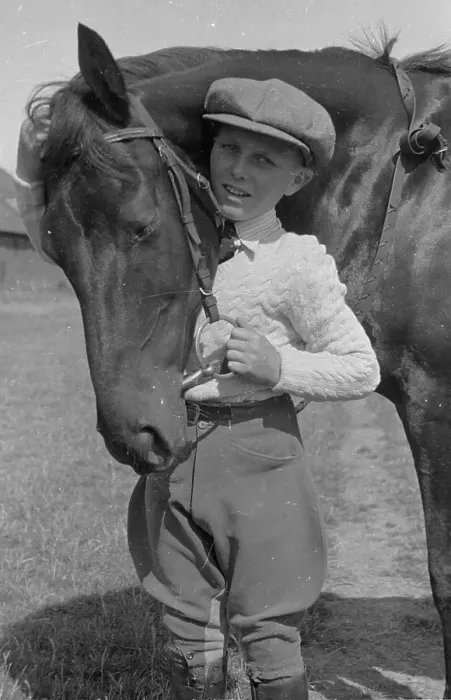 Framed Print : Boy And Horse Framed Print : Boy And Horse