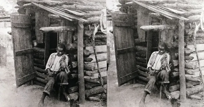 Framed Print : Boy Playing Crude Fiddle Framed Print : Boy Playing Crude Fiddle