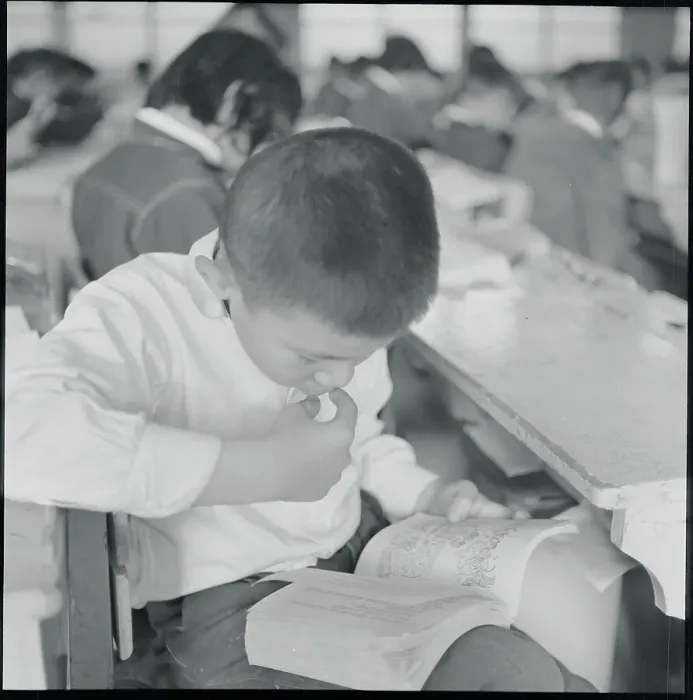 Framed Print : Boy Reading Framed Print : Boy Reading